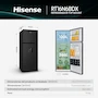 Miniatura de Hisense RT16N6BDX - Refrigerador Top Mount, 16.5 Pies Cúbicos, Negro, 70x69x185 cm (Ancho x Largo x Alto)