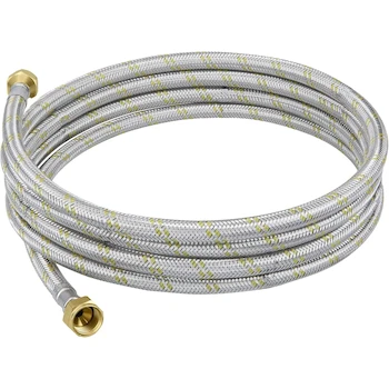 Imagen de referencia para Foset FGA-30X, Manguera flexible para gas, trenzado de acero inoxidable, 300 cm