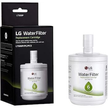 Imagen de referencia para LG LT500P Filtro de Agua Vertical para Refrigerador, 1-Pack, Blanco