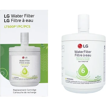 Imagen 2 de LG LT500P Filtro de Agua Vertical para Refrigerador, 1-Pack, Blanco