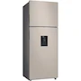Miniatura de Refrigerador Digital Inverter Samsung Bespoke 15 Pies Cúbicos Top Mount con Despachador de Agua Color Beige Modelo RT42DB6774ET