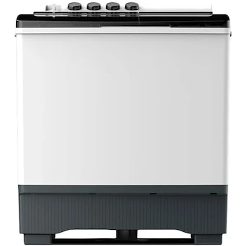 Imagen 1 de Lavadora Midea Semiautomática Dos Tinas 19Kg Twin Force Pulsator Blanca MT100W190/W-MX Impulsor de Doble Fuerza