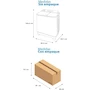 Miniatura de Lavadora Midea Semiautomática Dos Tinas 19Kg Twin Force Pulsator Blanca MT100W190/W-MX Impulsor de Doble Fuerza