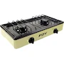 Miniatura de Foy 144705 Estufa de gas 2 quemadores de acero inoxidable color beige