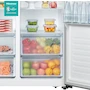 Miniatura de Hisense RS19N6WCX Refrigerador Side by Side, 519L (~19 pies), Acero Inoxidable Gris, 91.0 x 178.6 x 64.3 cm