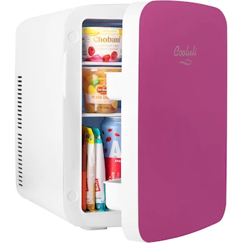 Imagen 3 de Cooluli Infinity Minirefrigerador Portátil de 15 Litros, Enfriador y Calentador, Color Rosado