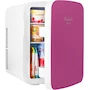 Miniatura de Cooluli Infinity Minirefrigerador Portátil de 15 Litros, Enfriador y Calentador, Color Rosado
