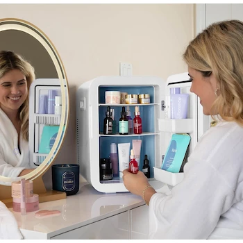 Imagen 2 de Cooluli Concord 20L Mini Fridge, Model C20LDXP, Pink