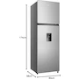 Miniatura de Hisense RT90N6WKX2 - Refrigerador Top Mount de 9 Pies Cúbicos, Color Gris, Dimensiones 55x56x168 cm (Ancho x Profundidad x Alto)