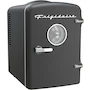 Miniatura de Frigidaire EFMIS171-BLACK Mini Nevera Personal Portátil Retro - Capacidad 4 Litros, 6 Latas, Negro