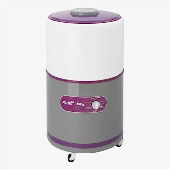 Imagen alusiva al producto Lavadora Acros Una Tina Manual Redonda 15kg Gris Modelo ALF-1551EG