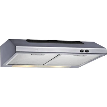 Imagen de referencia para TEKA Campana Empotre TMX 60 Titanium 60 cm, 2 Velocidades, Lámpara LED, Filtros Metálicos, Capacidad Extracción 250 m³/h, Nivel Sonoro 44-66 dB, Filtro Carbón Activo, 110V