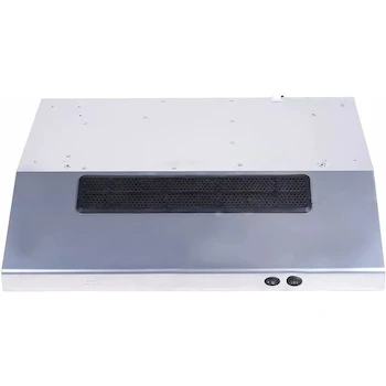Imagen 3 de TEKA Campana Empotre TMX 60 Titanium 60 cm, 2 Velocidades, Lámpara LED, Filtros Metálicos, Capacidad Extracción 250 m³/h, Nivel Sonoro 44-66 dB, Filtro Carbón Activo, 110V