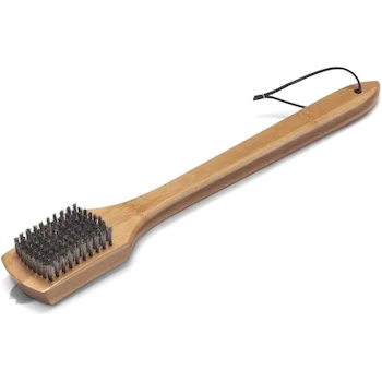 Imagen de referencia para Weber 6464 Cepillo para Parrilla de Bambú 18 Pulgadas (45.72 cm) con Mango de Bambú y Cerdas de Acero Inoxidable