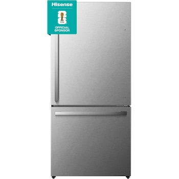 Imagen de referencia para Hisense RB18N6CDX1 Refrigerador Bottom Mount 18 pies cúbicos Total No Frost Control Electrónico Super Freeze 79x68x176 cm Gris