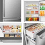 Miniatura de Hisense RB18N6CDX1 Refrigerador Bottom Mount 18 pies cúbicos Total No Frost Control Electrónico Super Freeze 79x68x176 cm Gris