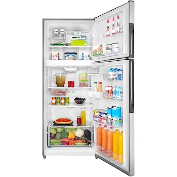 Imagen 5 de Mabe Refrigerador Automático con Congelador Superior 19 Pies Cúbicos (510 Litros) Acero Inoxidable Gris Modelo RMS510IAMRX0 Dimensiones 74x75x187 cm