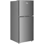 Miniatura de Refrigerador TCL 11 Pies Cúbicos TDD11S Top Mount Doble Puerta Color Plata Gris