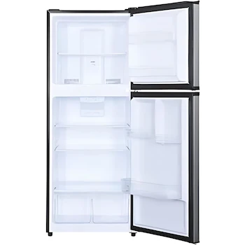 Imagen 4 de Refrigerador TCL 11 Pies Cúbicos TDD11S Top Mount Doble Puerta Color Plata Gris
