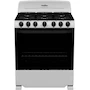 Miniatura de Mabe - Estufa de Piso a Gas 76 cm, 6 Quemadores, Color Plata Mercury, Modelo EM7622BAPS2, Capacidad de Horno 126.6 L