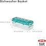 Miniatura de OXO Tot 62123700 Canastilla Lavavajillas para Partes de Biberones y Accesorios, Color Agua (Teal), 28 cm, Multicolor