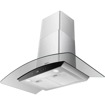 Imagen 4 de Hisense HHW902WS Campana Extractora de Pared 90 cm, 800 m³/h Boost, 650 m³/h Máx, Recirculación, 3 Velocidades, Filtro Fácil Limpieza, Acero Inoxidable