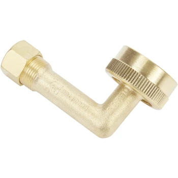 Imagen de referencia para Whirlpool W10685193 Elbow Hose Fitting 3/4" x 3/8" Brass para Lavavajillas