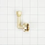 Miniatura de Whirlpool W10685193 Elbow Hose Fitting 3/4" x 3/8" Brass para Lavavajillas