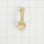Miniatura de Whirlpool W10685193 Elbow Hose Fitting 3/4" x 3/8" Brass para Lavavajillas