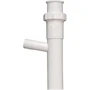 Miniatura de Keeney 35-8WK - Pieza de cola de rama para lavavajillas de polipropileno blanco, conexión directa o junta deslizante de 1-1/2 pulgadas por 8 pulgadas con diámetro exterior de 5/8 pulgadas