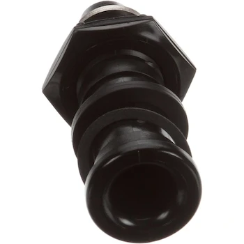 Imagen 2 de Cambro 64003 Kit de Boquilla Estándar de Nylon Negro con Anillo C, Arandela Plana, Arandela de Fibra y Tuerca Hexagonal para Camtainer, Ultra Camtainer y CamServer