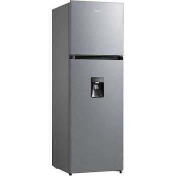 Imagen 3 de Refrigerador Automático Midea Top Mount Smart Sensor Lake Silver 10 Pies Cúbicos con Dispensador de Agua MDRT385MTM50W
