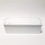 Miniatura de LG OEM Parte Original: AAP73631502 - Compartimiento del Estante de la Puerta del Refrigerador (Derecha), Ensamblaje de la Canasta, 14” x 7.50” x 3.5”, Blanco