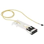Miniatura de Manitowoc Ice 000008660 Ice Thickness Probe Assembly, Stainless Steel Sonic Sensor for Indigo Series Ice Machines, 5x5x9 Inches, White and Silver