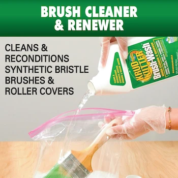 Imagen 4 de Rust-Oleum KRUD KUTTER BW32 - Limpiador y Renovador de Cepillos y Rodillos para Pintura, Biodegradable a Base de Agua, 32 Onzas (946 ml)