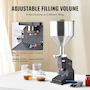 Miniatura de VEVOR A02 Máquina de Llenado de Líquidos Pasta Neumática Llenadora de Botellas de Acero Inoxidable SGY-A02 5-50 ml