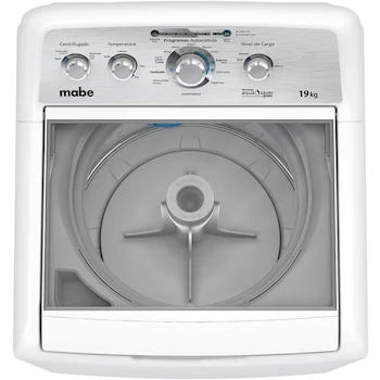 Imagen 5 de Mabe Lavadora Automática 19 kg Carga Superior Tecnología Aqua Saver Ciclo Sanitizador Blanca Modelo LMA79114VBAK0