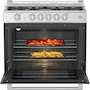 Miniatura de Estufa de Empotre Mabe XOC80800CT3 Acero Inoxidable 80 cm (30 pulgadas) con Horno de 126.6 L