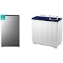 Miniatura de Paquete Hisense Frigobar RR33D6AGX1 3.3 Pies Cúbicos Plata Nueva Plataforma 2022 + Hisense Lavadora Semiautomática Doble Tina WSA1604P 16 kg Blanca/Azul