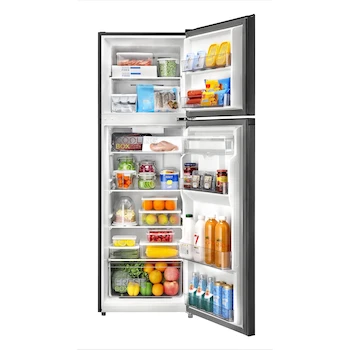 Imagen 5 de Refrigerador Midea Top Mount Inverter Quattro Jazz Black 10 Pies Cúbicos (264 L) Modelo MDRT385MTM28WD