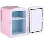 Miniatura de Hukën Mini Refrigerador FRESHLUX 4L Rosa Portátil Compacto