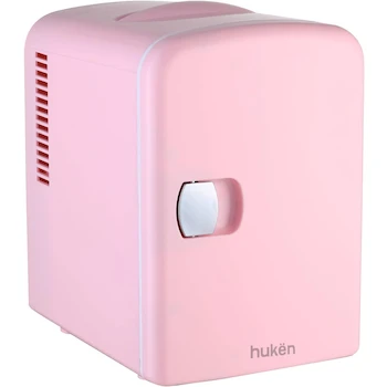 Imagen 4 de Hukën Mini Refrigerador FRESHLUX 4L Rosa Portátil Compacto