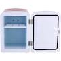 Miniatura de Hukën Mini Refrigerador FRESHLUX 4L Rosa Portátil Compacto