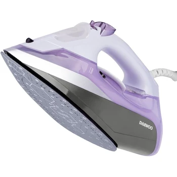 Imagen de referencia para Daewoo Plancha de Vapor DSI-9204: Seco/Vapor/Rociador, Potente Ráfaga de Vapor, Vapor Vertical, Control de Temperatura Ajustable, 1100W, Tanque 370 ml