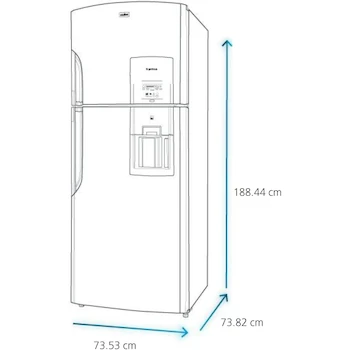 Imagen 2 de Mabe Refrigerador Automático 510 L Inox Mate RMS510IBMRM0