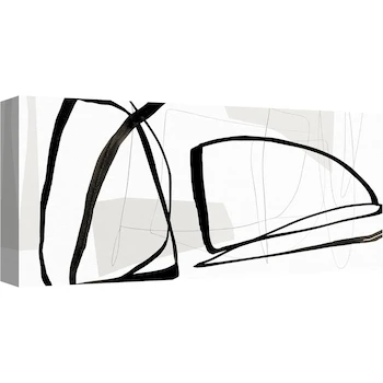 Imagen 2 de Fine Art Tj - Cuadro Decorativo Explorador Matka de Maja Gunnardottir - Lienzo Multicolor Abstracto Embellecido, Tamaño 61 cm x 122 cm