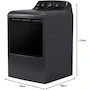 Miniatura de Mabe - Secadora a Gas 7.2 cu. ft. (25 kg) Diamond Gray - DMG47N8MSDAB0