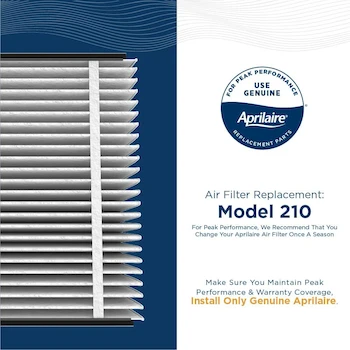 Imagen 5 de Whirlpool W10790813 Filtro de Agua + Aprilaire 210 Pack de Filtro de Aire Individual para Purificador de Aire (2 Unidades)