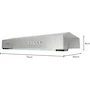 Miniatura de Campana de Pared Ultra Slim en Acero Inoxidable 60 cm