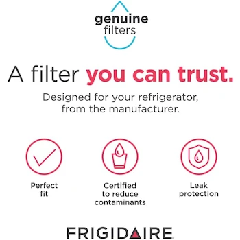 Imagen 5 de Frigidaire FRIGCOMBO3 WF3CB PureSource 3 y PAULTRA PureAir Ultra Filtro de Agua y Aire Combo Pack 2 Piezas Blanco